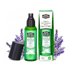 Shoe Deodorizer & Foot Odor Elimination Spray - Instant Shoe Smell Remover for Sneakers, Cleats, Boots, All Footwear