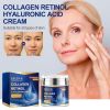 EELHOE Collagen Retinol Hyaluronic Acid Cream, Hydrating And Moisturizing Deep Moisturizing And Smoothing Fine Lines Firming Skin Care Cream