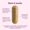 SEASON34 Bone & Joint Health for Women | Hyaluronic Acid, Soy Isoflavones, Resveratrol & Vitamin D3 for Flexibility